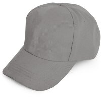 0301-G Polyester Şapka - Gri