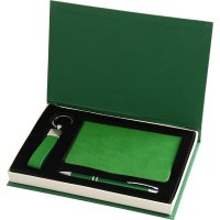 Mersin-YSL Hediyelik Set - Yeşil - 21,5 x 14 x 2 cm