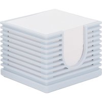 L-710-B Masif Kağıtlık - Beyaz - 9 x 8 x 6,5 cm