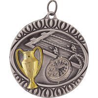 MD-07-G Gümüş Madalya - Gümüş - 5 cm