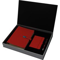 Anadolu-Nişantaşı Hediyelik Set - Kırmızı - 38 x 28 x 5,5 cm