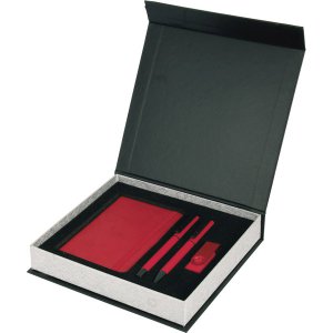 Çorum-K Hediyelik Set - Kırmızı - 20,3 x 19 x 3,7 cm